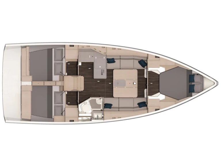 Sailboat to hire Ribishi at the best price