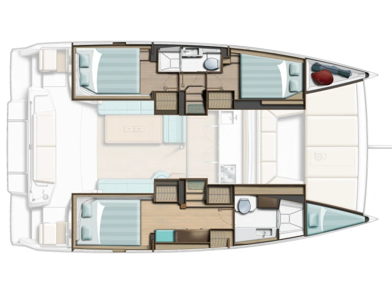 Yacht hire Ribishi cheap Bali Catsmart