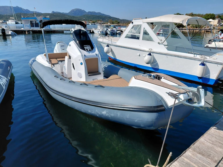 Levante 7.50 charter bareboat or skippered in  Olbia