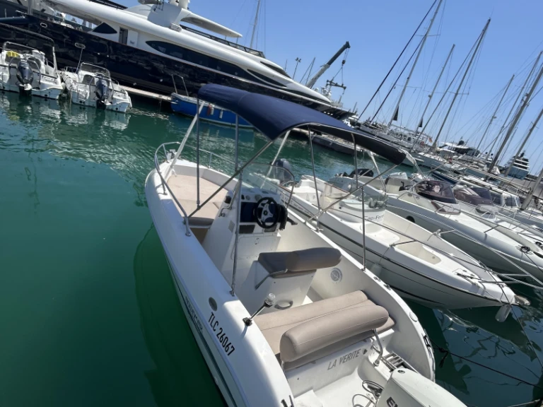 Aquamar Aquamar 17 charter bareboat or skippered in  Antibes
