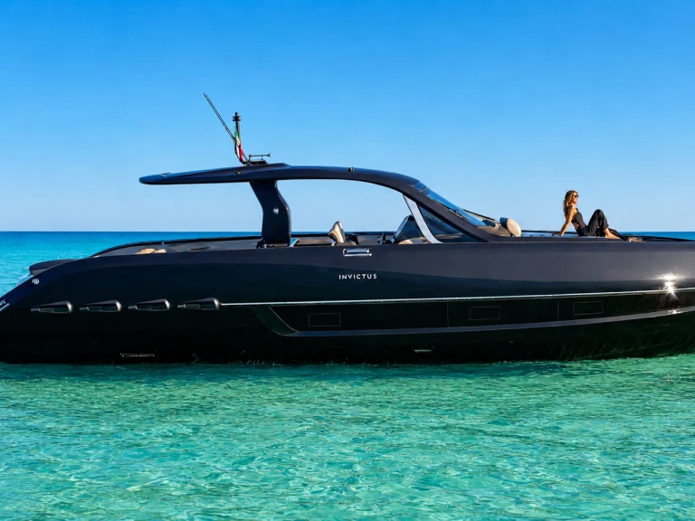 Hire Luxury Yacht Invictus  with a boat licence