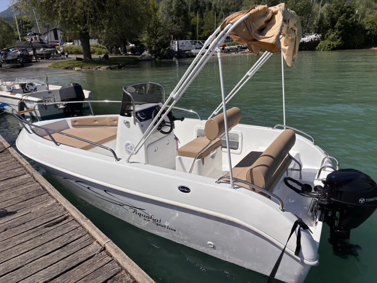Hire Motorboat with or without skipper Aquabat Annecy