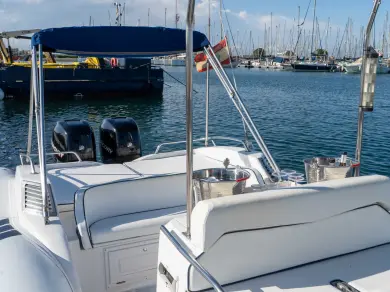 Hire RIB Sacs with a boat licence