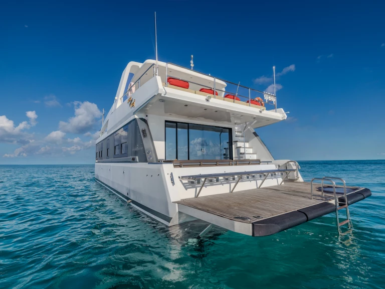  Overblue 54 charter bareboat or skippered in  Malé