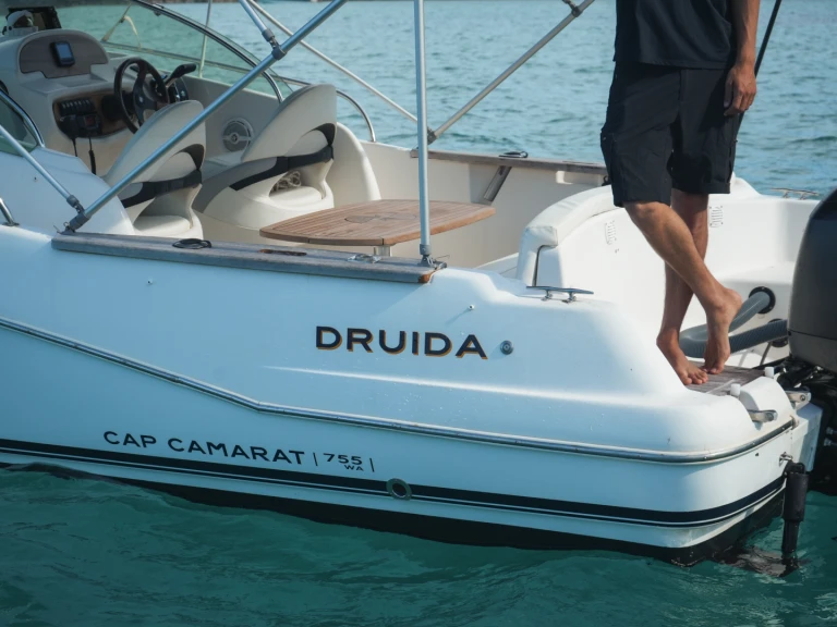Charter a Jeanneau Cap Camarat 7.5 WA in Port d'Addaia (City) on Samboat