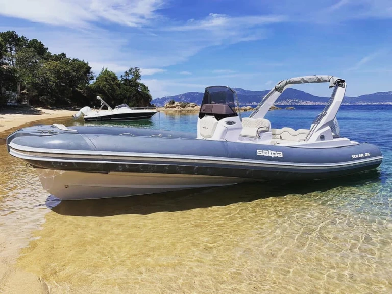 Salpa Salpa Soleil 26 charter bareboat or skippered in  Mandelieu-la-Napoule