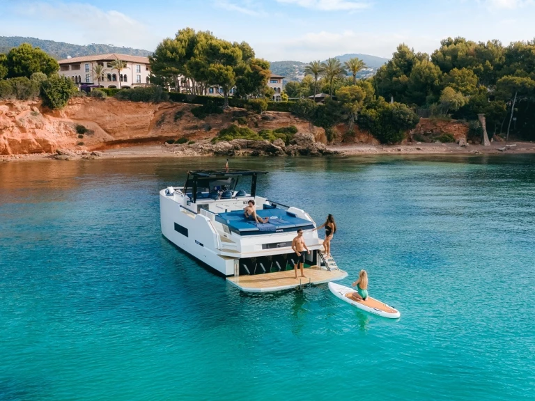 Deantonio D50 charter bareboat or skippered in  Dénia