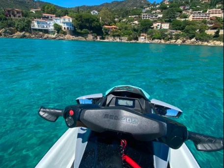 Sea-Doo GTI 130 charter bareboat or skippered in  Bormes-les-Mimosas