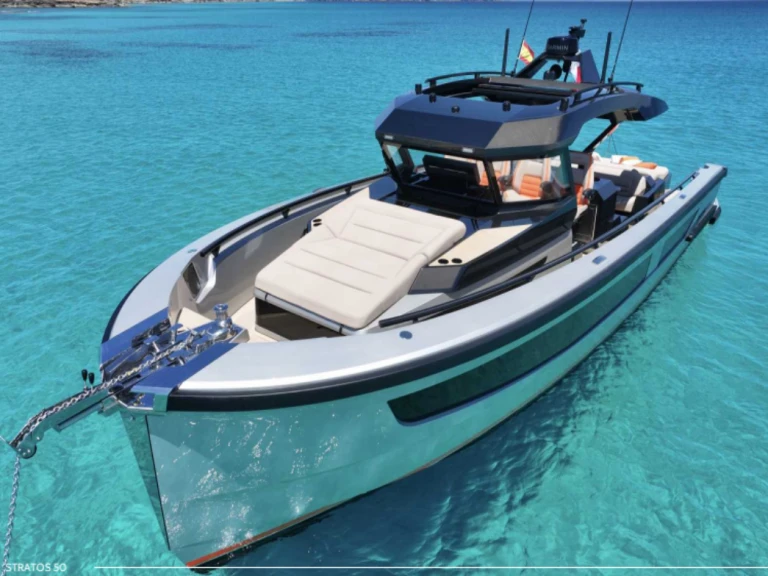 Statros DB50 charter bareboat or skippered in  Santa Eulària des Riu