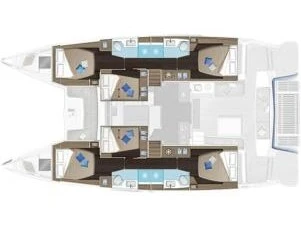 Yacht charter Le Marin - Lagoon Lagoon 51 on SamBoat