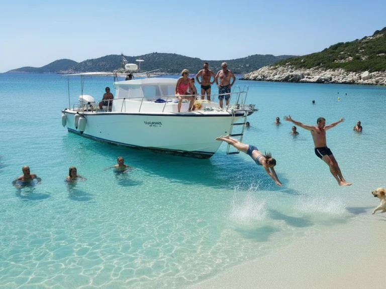 Hire a Ocean Yachts ocean 35 Gaios