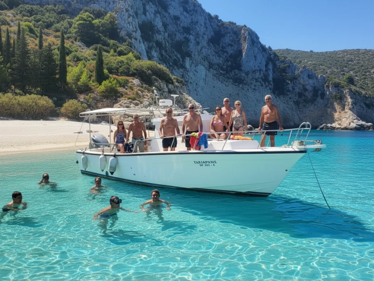 Hire Motorboat Ocean Yachts with a boat licence