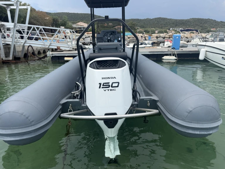 MAR SEA FISHER 680 charter bareboat or skippered in  Porto Pollo