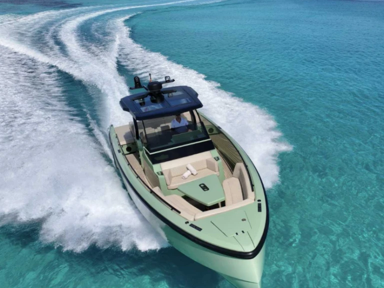 Vanquish VQ40 charter bareboat or skippered in  Ibiza Town