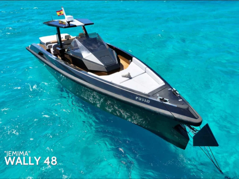 Motorboat hire in Ibiza Town - WALLY YACHTS 48
