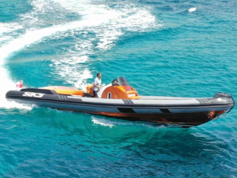 Hire RIB with or without skipper Sacs Spain