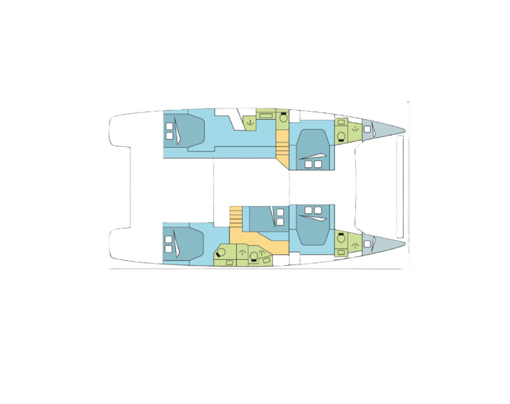 Hire Catamaran with or without skipper Fountaine Pajot Mahé