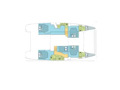 Hire Catamaran with or without skipper Fountaine Pajot Mahé