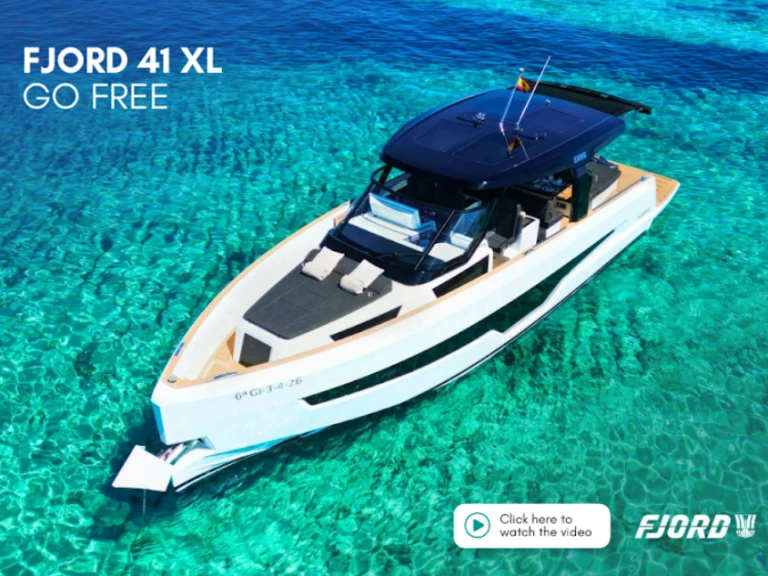 Hire a Fjord 41 XL Ibiza Town