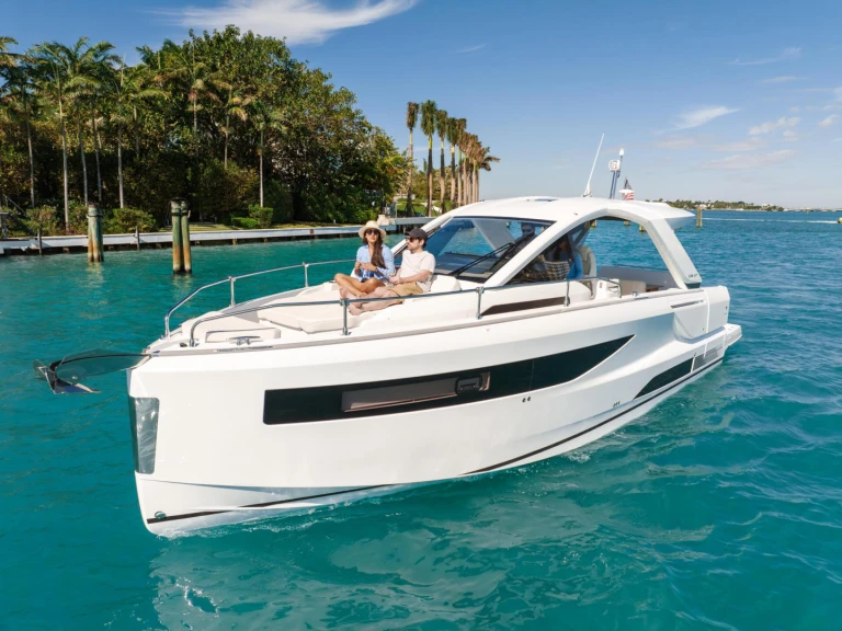 Jeanneau DB/37 charter bareboat or skippered in  Juan-les-Pins