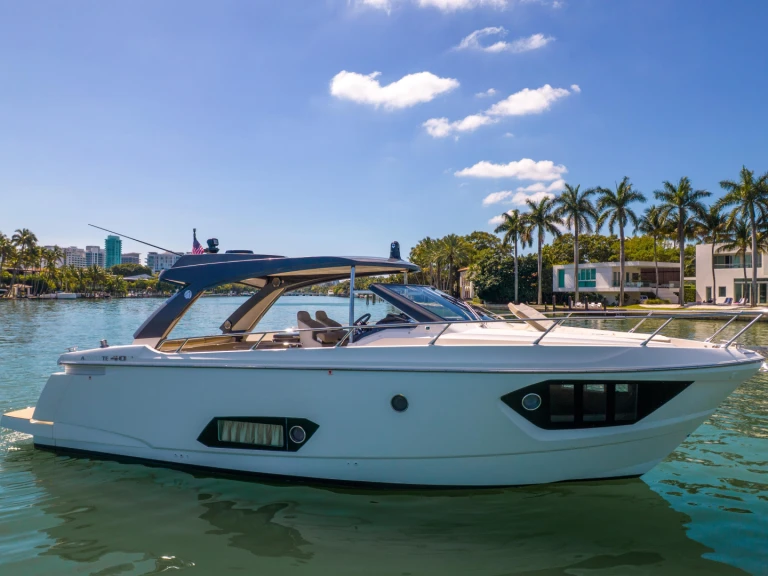 Absolute Yachts absolute 40 charter bareboat or skippered in  Juan-les-Pins