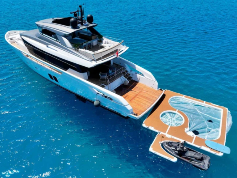 Hire a San Lorenzo SX76 Ibiza Town