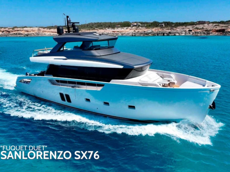 Yacht hire Ibiza Town cheap SX76