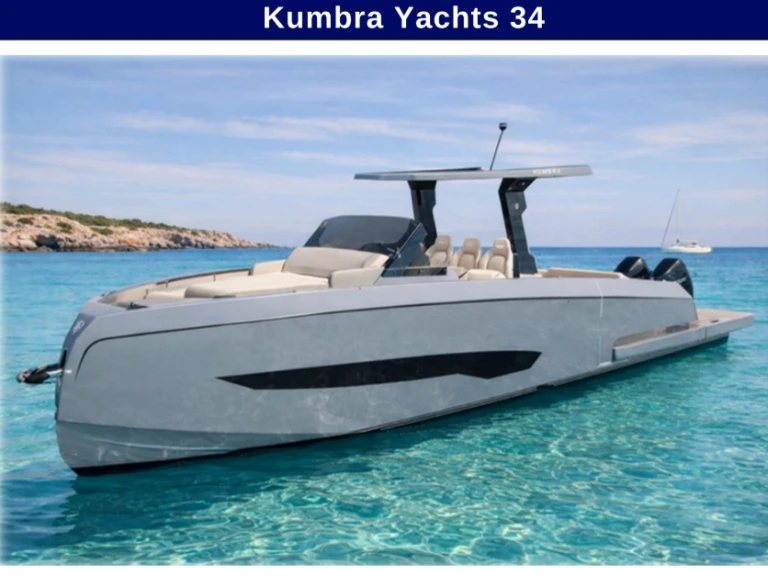 Yacht hire Ibiza Town cheap Kumbra 34