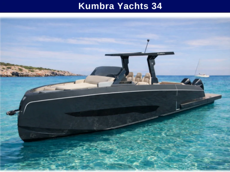 KUMBRA Kumbra 34 charter bareboat or skippered in  Ibiza Town