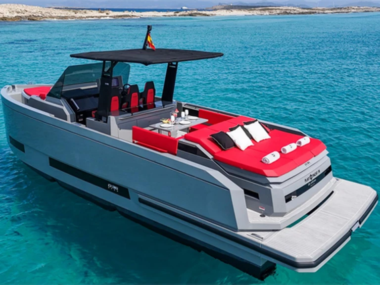 De Antonio 36 charter bareboat or skippered in  Ibiza Town