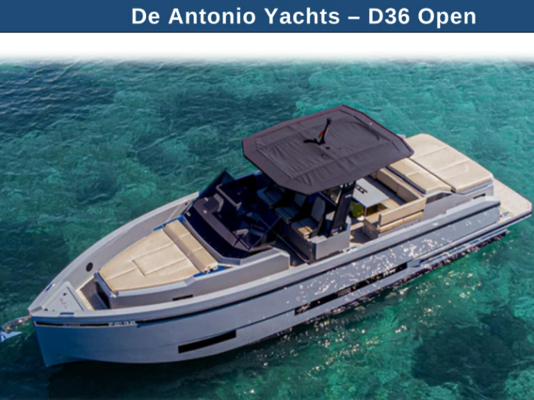 Motorboat hire in Ibiza Town - De Antonio 36