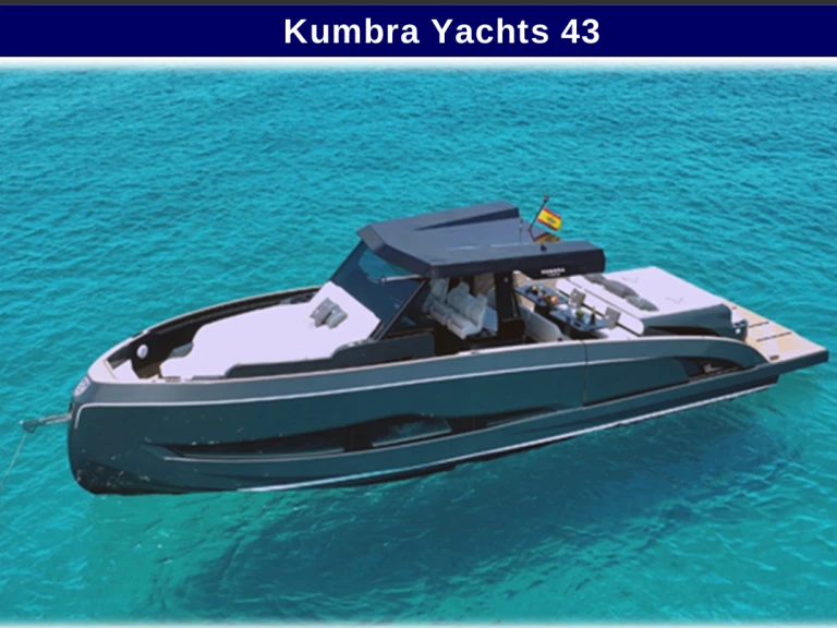 Hire Motorboat with or without skipper KUMBRA Ibiza Town