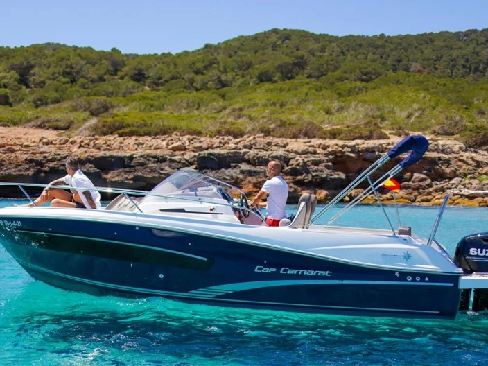 Charter a Jeanneau Cap Camarat 7.5 WA S2 in Ibiza Town on Samboat