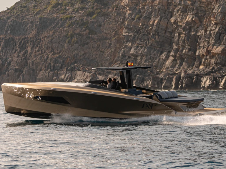 Hire Motorboat with or without skipper Say Carbon Yachts Ibiza Town