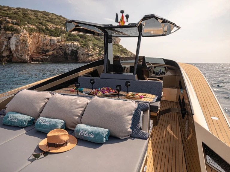 Say Carbon Yachts 42 charter bareboat or skippered in  Ibiza Town
