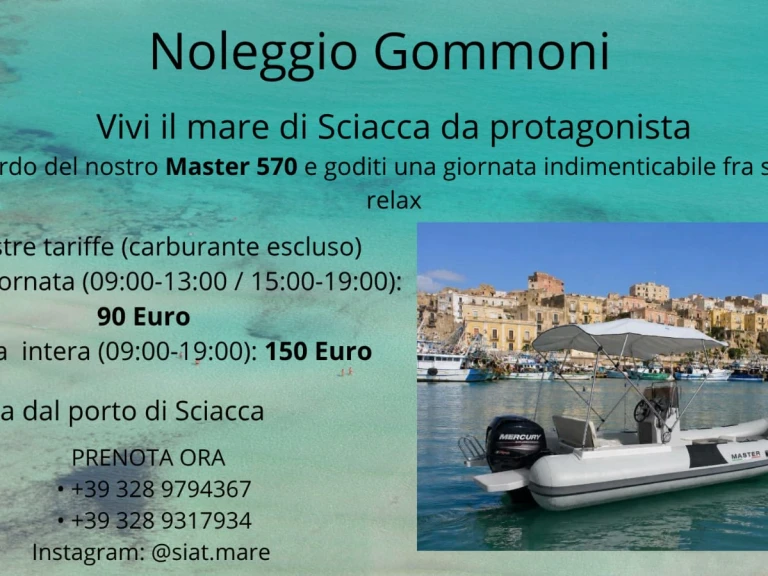 Charter a Master Master 570 OPEN TOP in Sciacca on Samboat