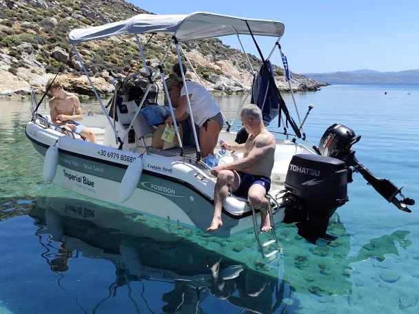 Hire Motorboat with or without skipper Poseidon Kato Gouves