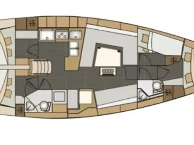 Hire Sailboat Elan 45 Impression with a boat licence