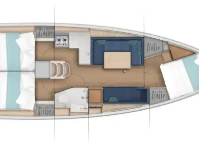 Sailboat hire in Hyères - Jeanneau Sun Odyssey 380