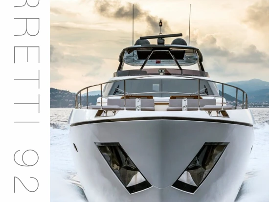 Ferretti FERRETTI 920 charter bareboat or skippered in  Ibiza Town