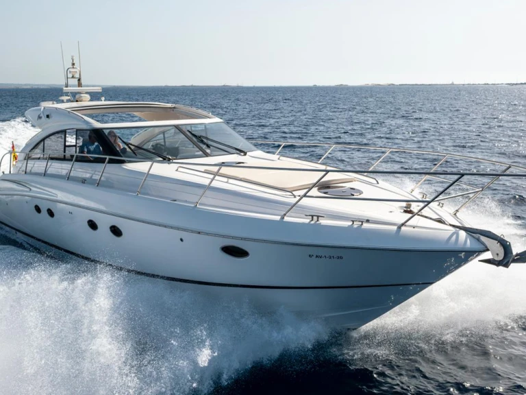 Yacht hire Ibiza Town cheap Princess V53