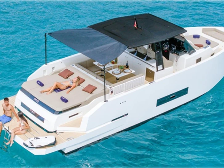 De Anton  io Yacht s D42 Open charter bareboat or skippered in  Ibiza Town