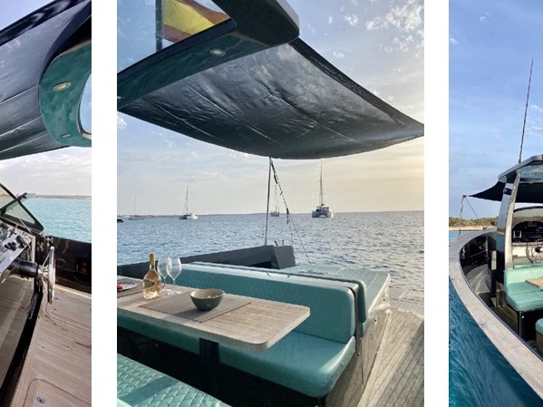 Hire Motorboat with or without skipper ALEN 42 ANKA Ibiza Town