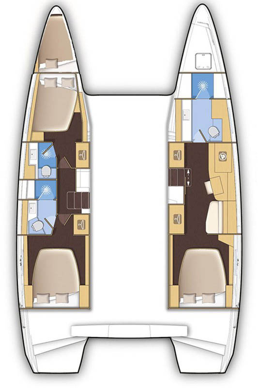 Hire Catamaran with or without skipper Lagoon Road Town