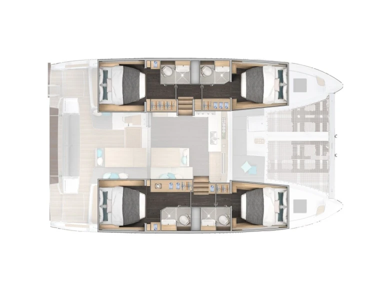 Hire Catamaran Lagoon with a boat licence