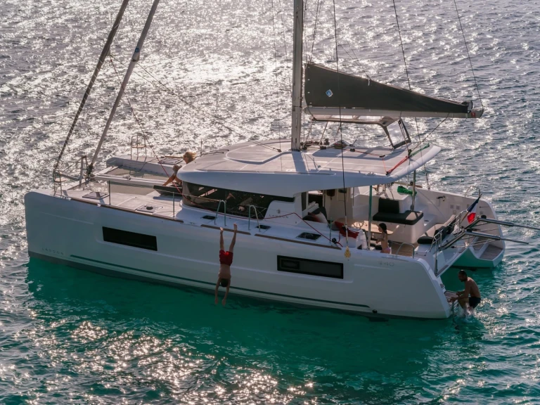 Lagoon Lagoon 40 charter bareboat or skippered in  Eden Island