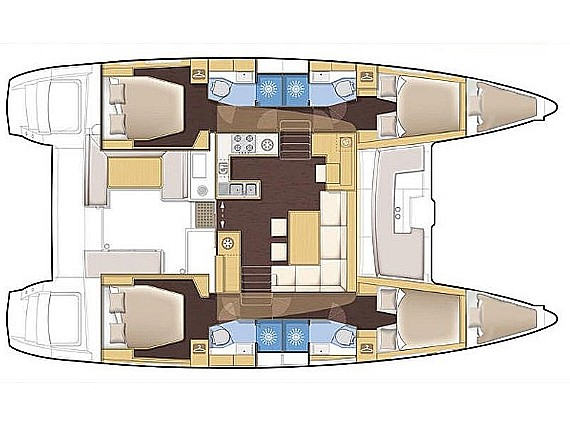 Hire a Lagoon Lagoon 450 F Alimos
