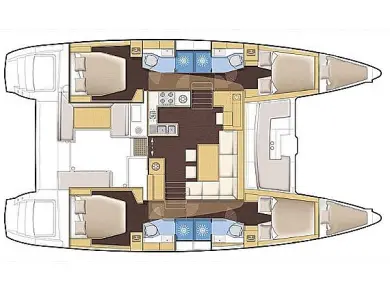 Hire a Lagoon Lagoon 450 F Alimos