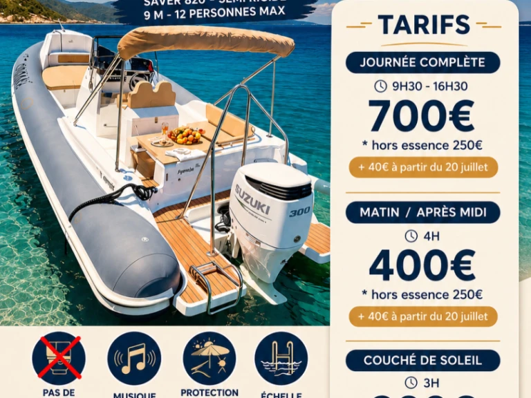 Yacht hire Porto-Vecchio cheap Salpa Soleil 30