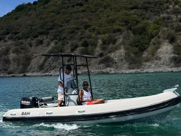 3D Tender Lux 550 charter bareboat or skippered in  Saint Martin